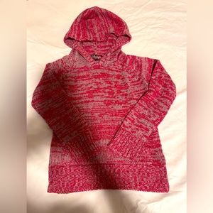 Shampoo long sleeve hoodie shirt for a girl color bright wine size 6X